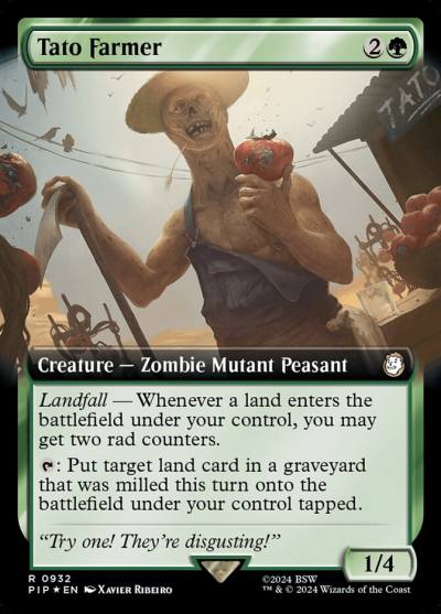 Tato Farmer PIP-932 Fallout Magic card