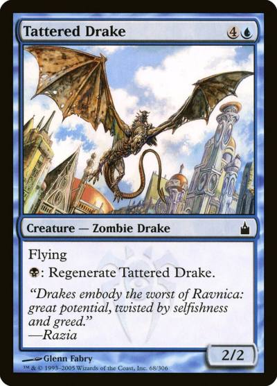 Tattered Drake RAV-68 Ravnica: City of Guilds Magic card