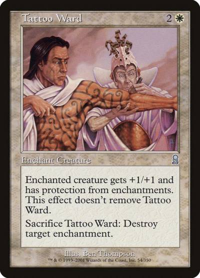 Tattoo Ward ODY-54 Odyssey Magic card