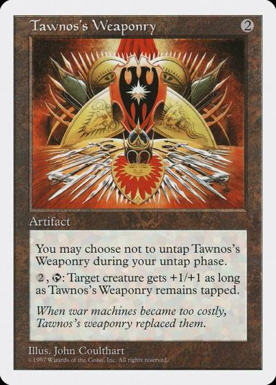 Tawnos's Weaponry 5ED-401 Fifth Edition Magic card