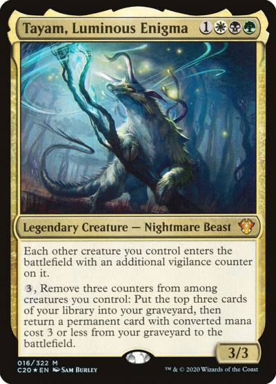 Tayam, Luminous Enigma 16 Commander 2020 Magic card