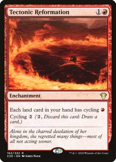 Tectonic Reformation C20-162 Commander 2020 Magic card
