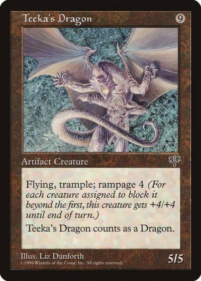Teeka's Dragon MIR-320 Mirage Magic card