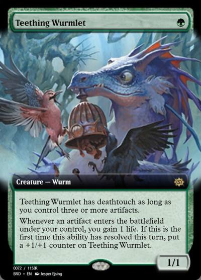 Teething Wurmlet PRM-105752 Magic Online Promos Magic card