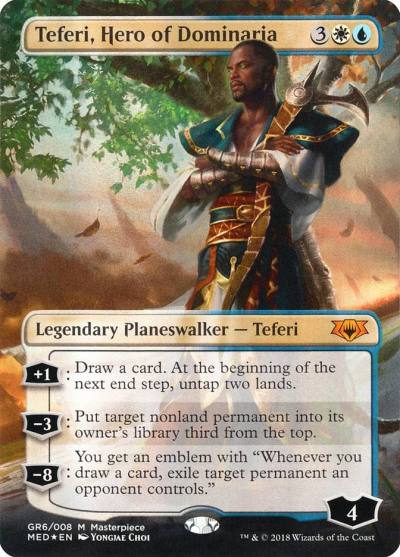 Teferi, Hero of Dominaria MED-GR6 Mythic Edition Magic card