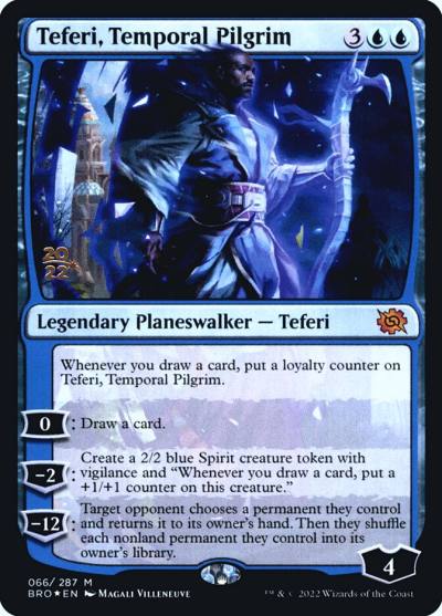 Teferi, Temporal Pilgrim PBRO-66S The Brothers' War Promos Magic card
