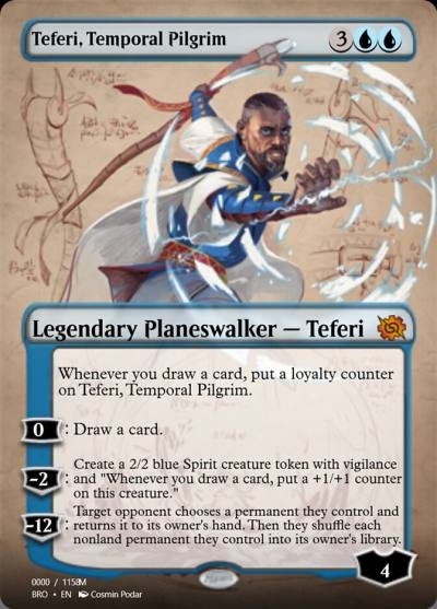 Teferi, Temporal Pilgrim PRM-105610 Magic Online Promos Magic card
