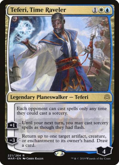 Teferi, Time Raveler WAR-221 War of the Spark Magic card