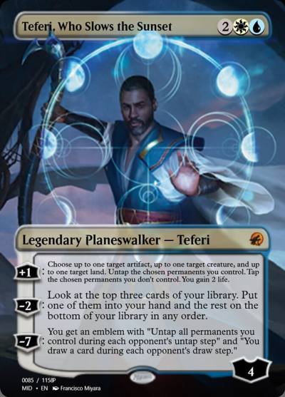 Teferi, Who Slows the Sunset PRM-94050 Magic Online Promos Magic card