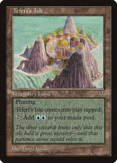 Teferi's Isle MIR-330 Mirage Magic card
