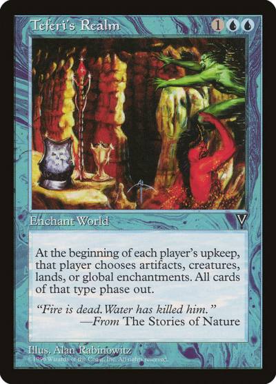 Teferi's Realm VIS-44 Visions Magic card