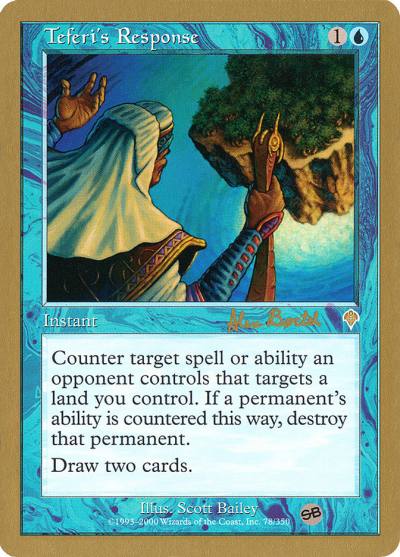 Teferi's Response WC01-AB78SB World Championship Decks 2001 Magic card
