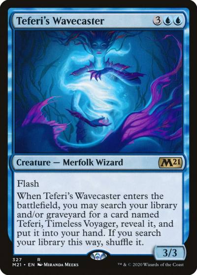 Teferi's Wavecaster M21-327 Core Set 2021 Magic card
