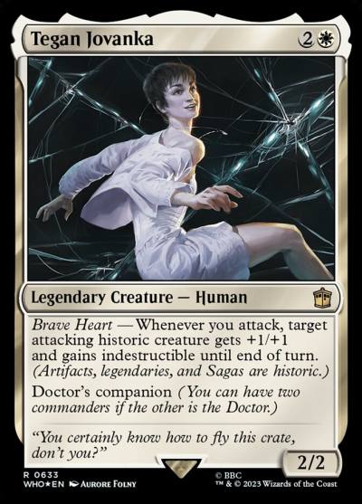 Tegan Jovanka WHO-633 Doctor Who Magic card