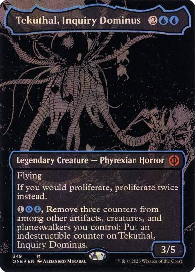 Tekuthal, Inquiry Dominus ONE-349 Phyrexia: All Will Be One Magic card