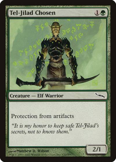 Tel-Jilad Chosen 132 Mirrodin Magic card