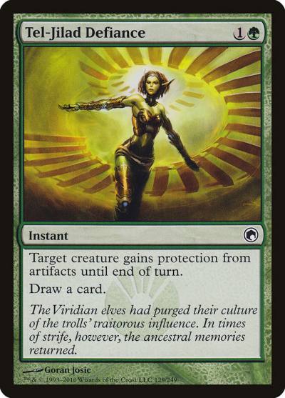 Tel-Jilad Defiance SOM-129 Scars of Mirrodin Magic card