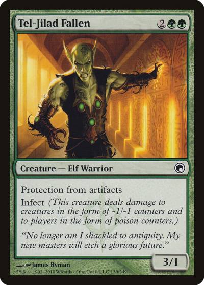 Tel-Jilad Fallen SOM-130 Scars of Mirrodin Magic card