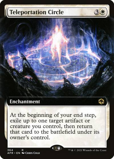 Teleportation Circle AFR-364 Adventures in the Forgotten Realms Magic card