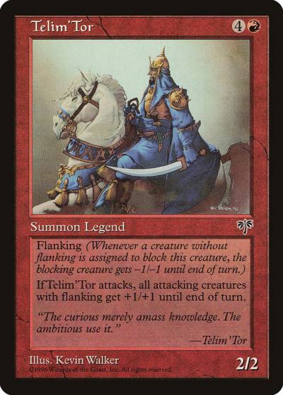 Telim'Tor 197 Mirage Magic card