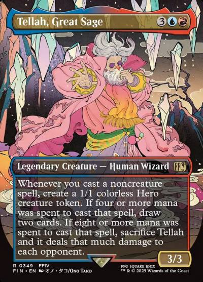 Tellah, Great Sage FIN-349 Final Fantasy Magic card