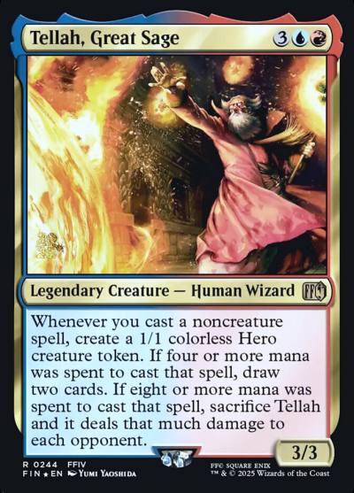 Tellah, Great Sage PFIN-244S Final Fantasy Promos Magic card