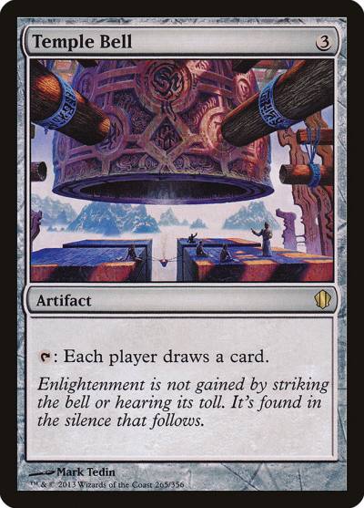 Temple Bell C13-265 Commander 2013 Magic card