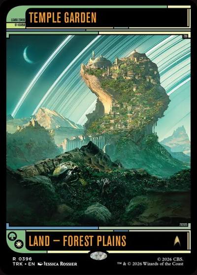 Temple Garden TRK-396 Star Trek Magic card