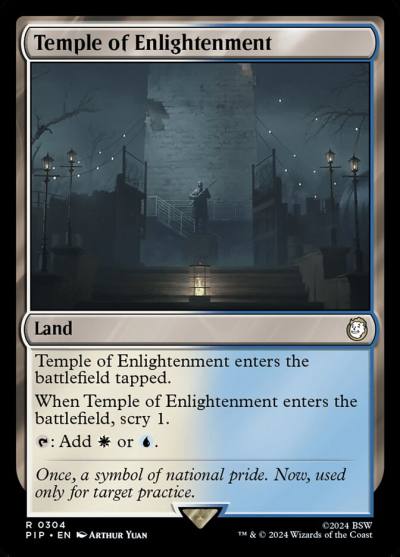 Temple of Enlightenment PIP-304 Fallout Magic card