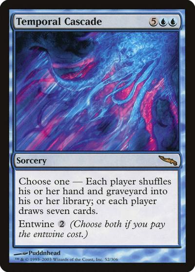 Temporal Cascade MRD-52 Mirrodin Magic card