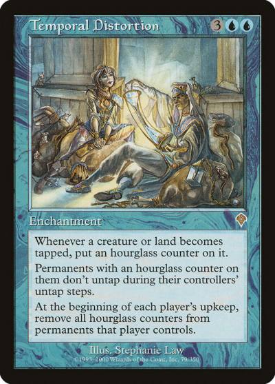 Temporal Distortion INV-79 Invasion Magic card