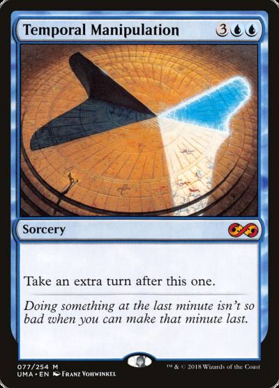 Temporal Manipulation UMA-77 Ultimate Masters Magic card