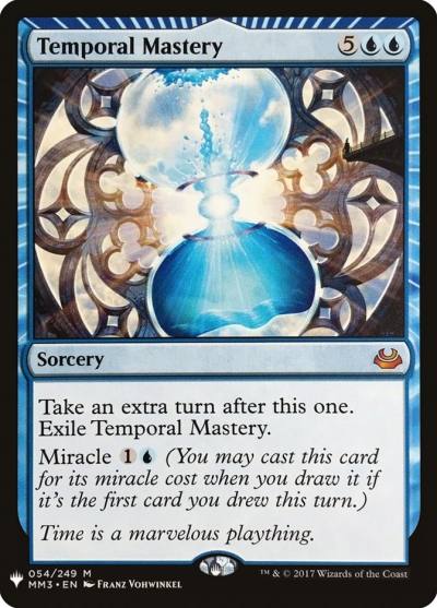Temporal Mastery PLST-MM3-54 The List Magic card