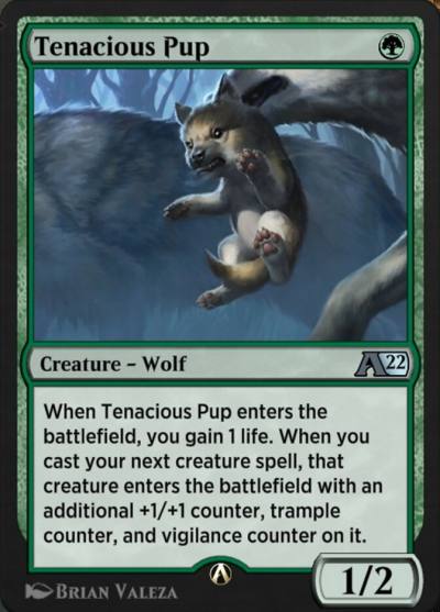 Tenacious Pup YMID-56 Alchemy: Innistrad Magic card