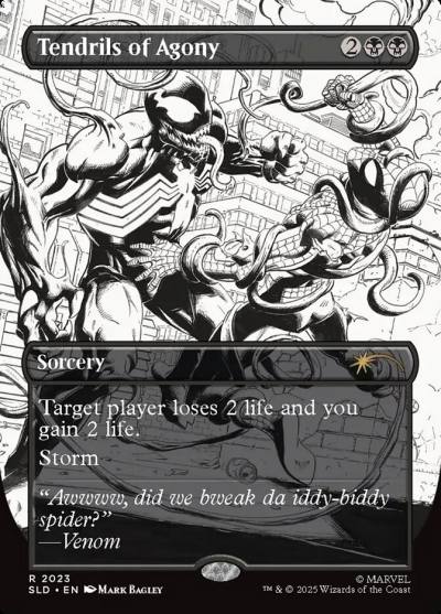 Tendrils of Agony SLD-2023 Secret Lair Drop Magic card