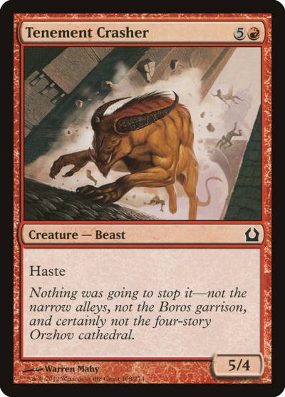 Tenement Crasher 108 Return to Ravnica Magic card