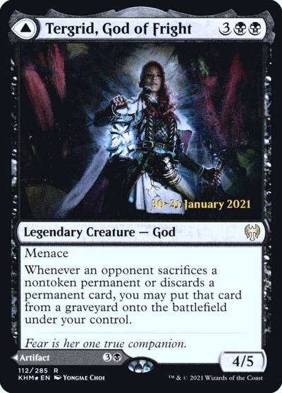 Tergrid, God of Fright // Tergrid's Lantern PKHM-112S Kaldheim Promos Magic card