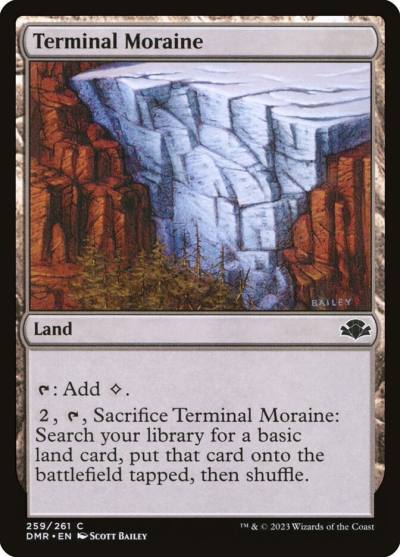 Terminal Moraine DMR-259 Dominaria Remastered Magic card