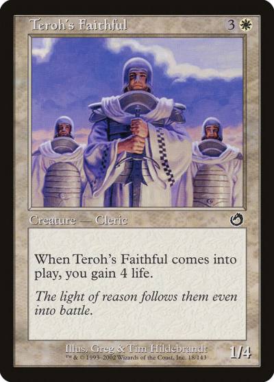 Teroh's Faithful TOR-18 Torment Magic card