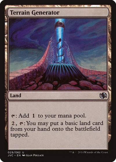 Terrain Generator JVC-29 Duel Decks Anthology: Jace vs. Chandra Magic card