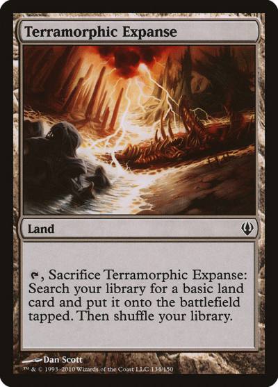 Terramorphic Expanse ARC-134 Archenemy Magic card