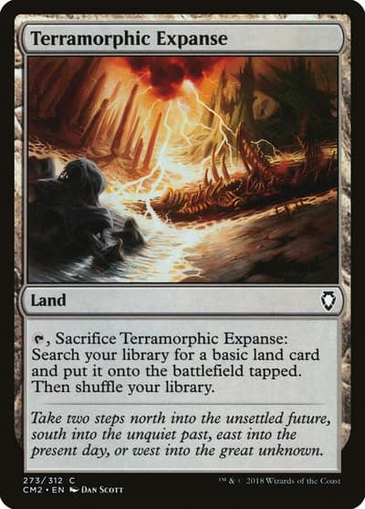 Terramorphic Expanse CM2-273 Commander Anthology Volume II Magic card