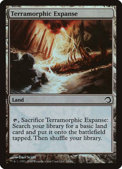 Terramorphic Expanse H09-34 Premium Deck Series: Slivers Magic card