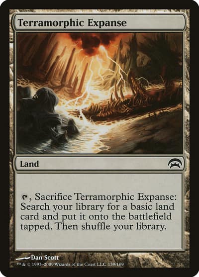Terramorphic Expanse HOP-139 Planechase Magic card