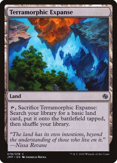 Terramorphic Expanse JMP-78 Jumpstart Magic card