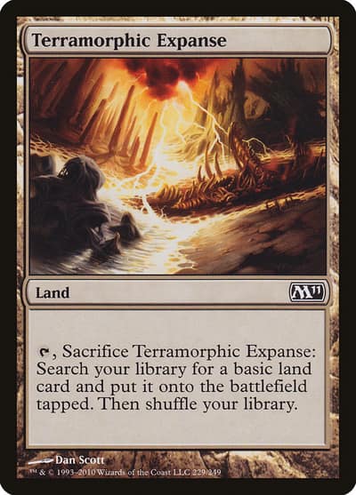 Terramorphic Expanse M11-229 Magic 2011 Magic card