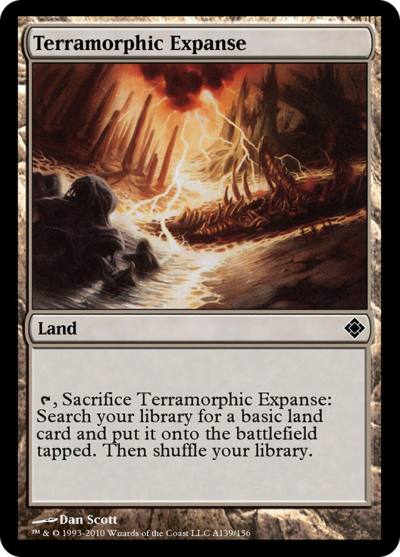 Terramorphic Expanse TD0-A139 Magic Online Theme Decks Magic card