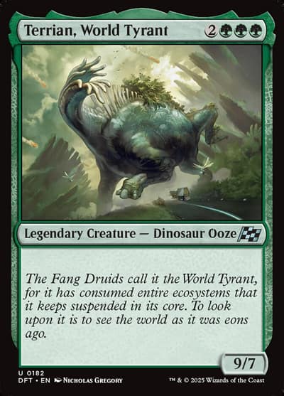 Terrian, World Tyrant 182 Aetherdrift Magic card