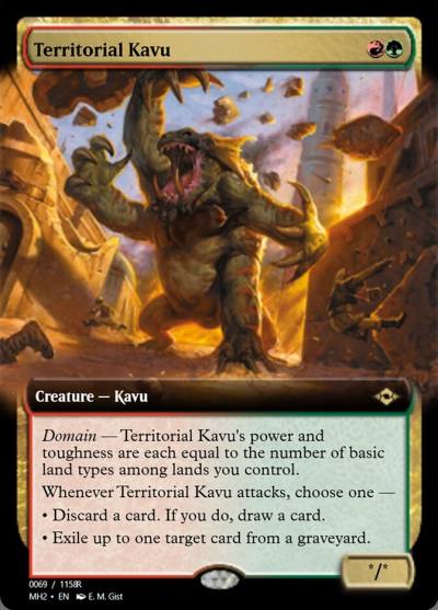 Territorial Kavu PRM-91339 Magic Online Promos Magic card