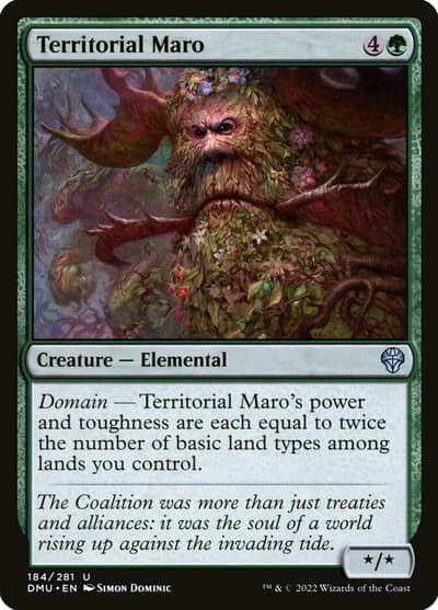 Territorial Maro 184 Dominaria United Magic card